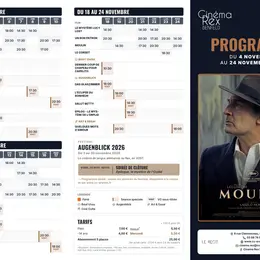 Programme cinéma Rex Benfeld du 4 au 24 novembre 