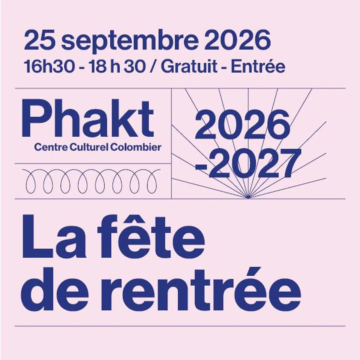 Fête de rentrée du PHAKT