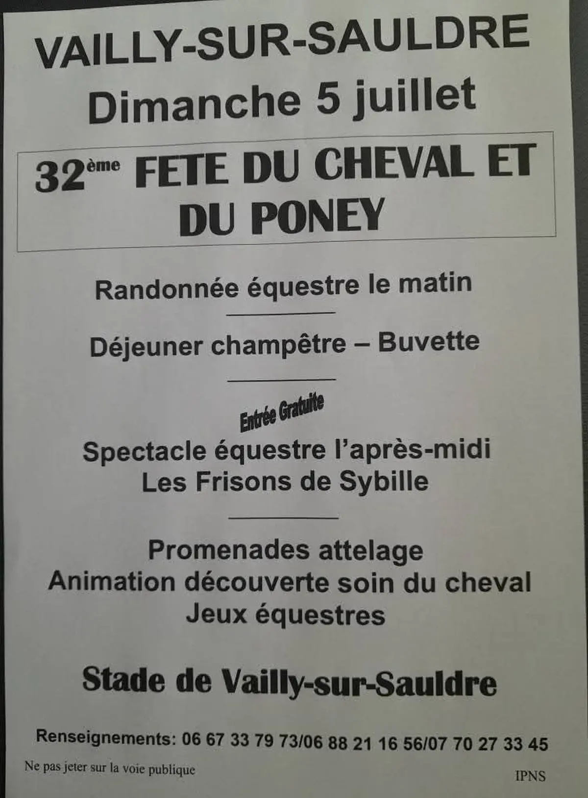 32ème Fête du cheval et du poney