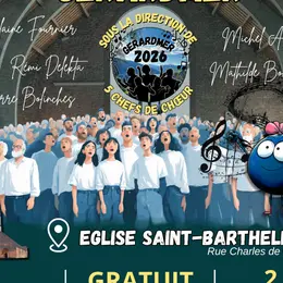 330 choristes chantent à Gérardmer