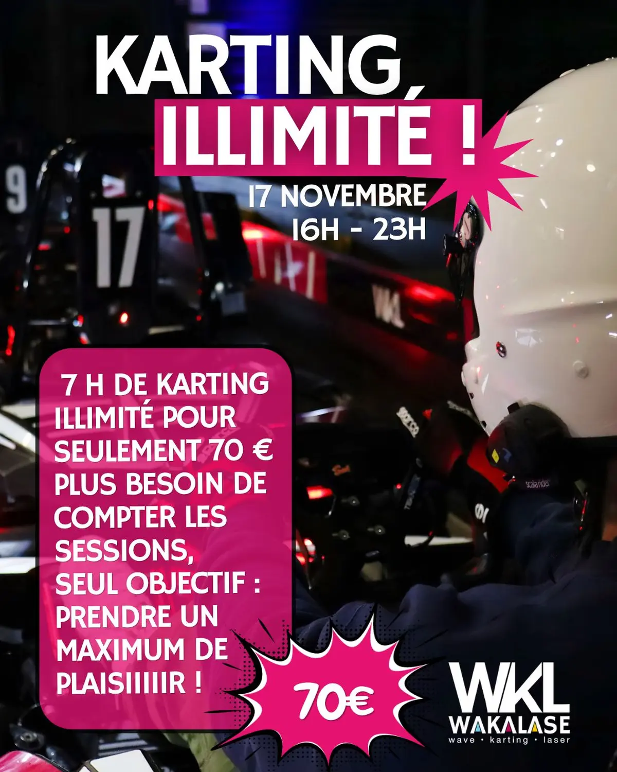 Karting illimité !
