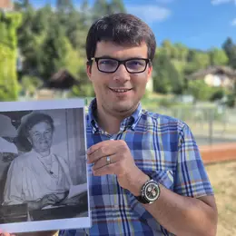 Emmy Martin, fidèle collaboratrice d'Albert Schweitzer 
