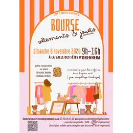 Bourse vêtements jouets enfants/ados 