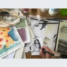 Atelier Jaune Safran - ateliers dessin pour les 8-13 ans - Saint-Louis