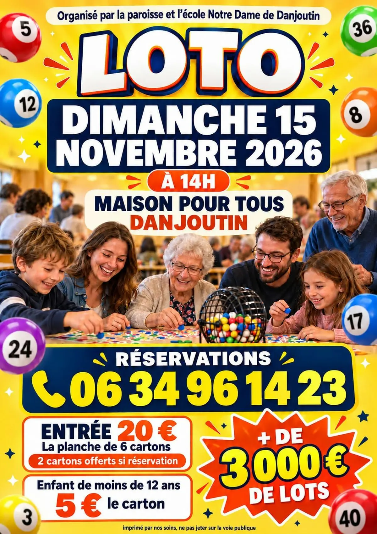 Loto de l’Ecole Notre-Dame