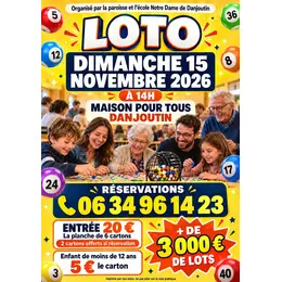 Loto de l’Ecole Notre-Dame