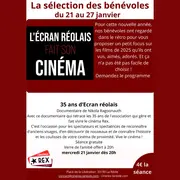 35 ans d’Ecran réolais