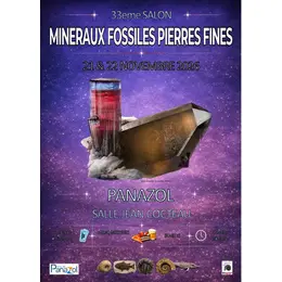 33ème salon des minéraux fossiles et pierres fines