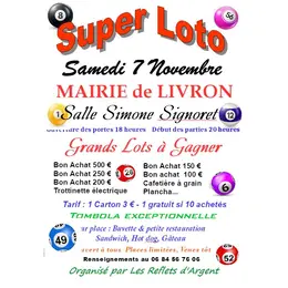 Grand loto des Reflets d'Argent