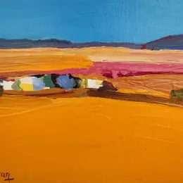 Exposition peinture à l'huile du paysage à la nature morte
