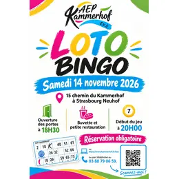 Loto bingo d'automne