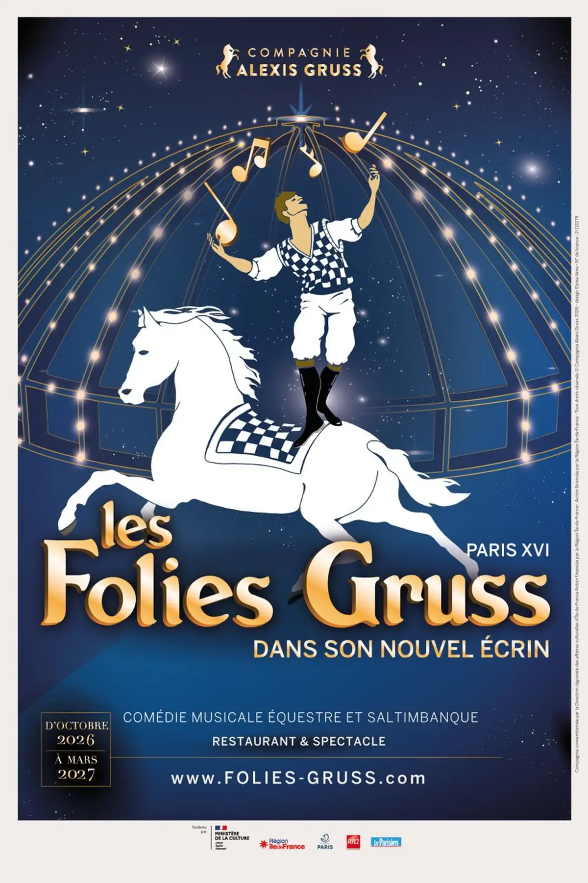 Les Folies Gruss dans son nouvel écrin