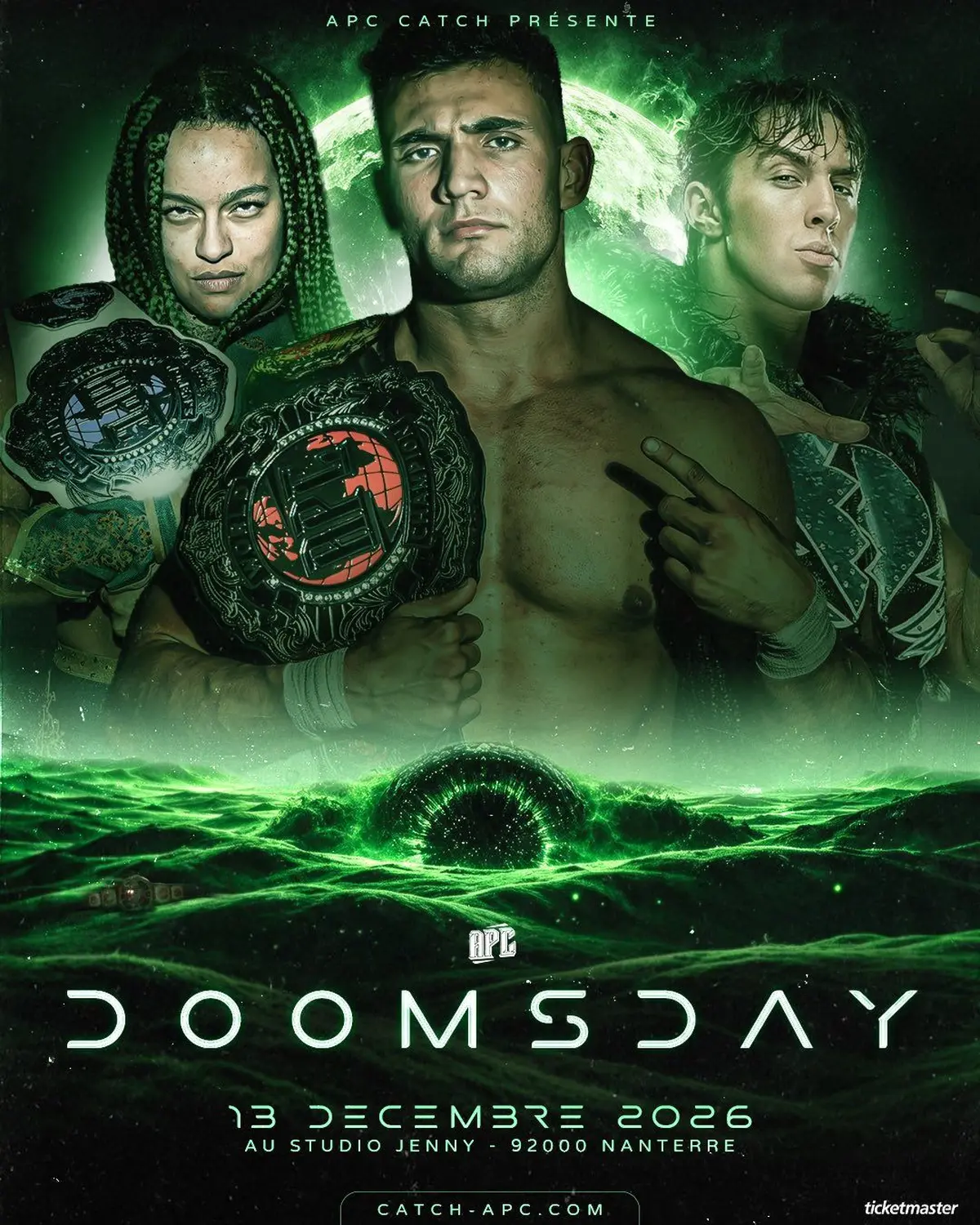 DOOMSDAY – Show de catch APC à Nanterre avec Nick Wayne (AEW)