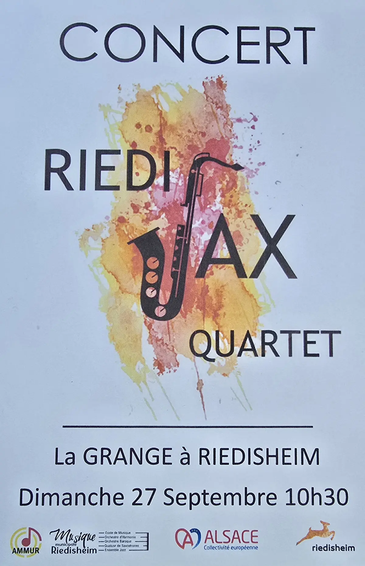 Concert apéritif RIEDISAX : quatuor de saxophones