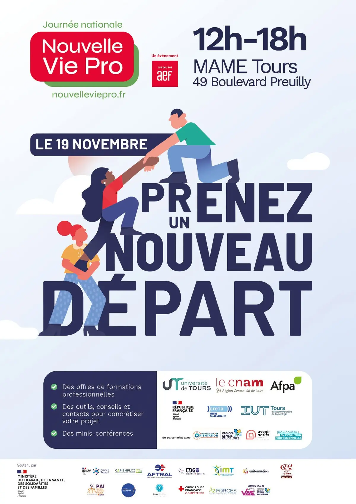 Salon Nouvelle Vie Professionnelle 37
