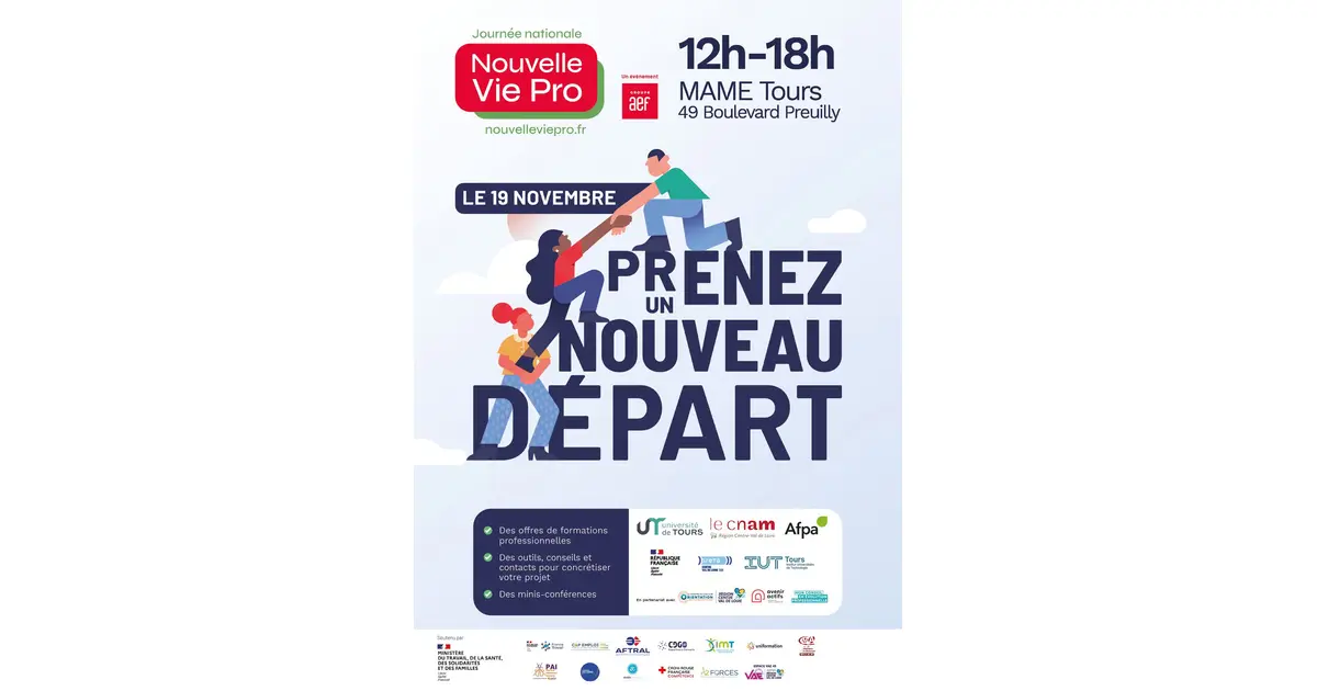 Salon Nouvelle Vie Professionnelle 37
