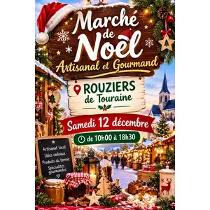 Marché de Noël artisanal et gourmand