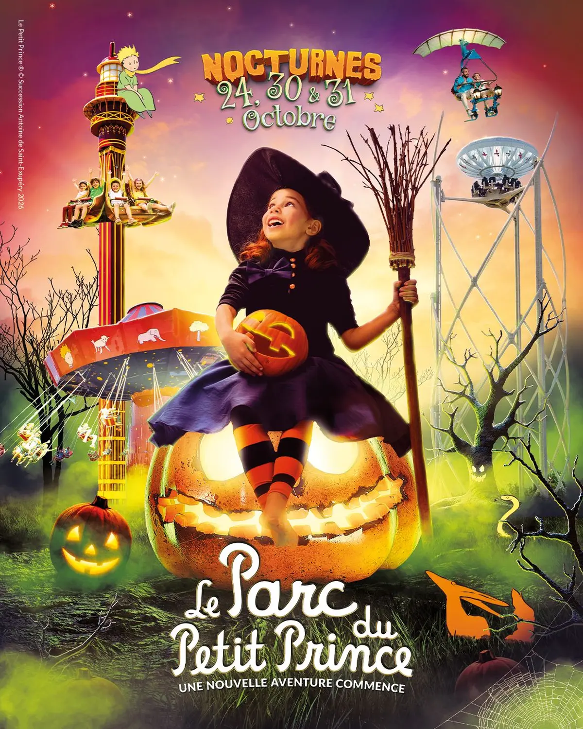 Soirées d'Halloween au Parc du Petit Prince