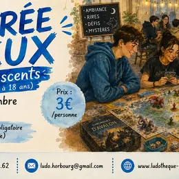 Soirée jeux ados