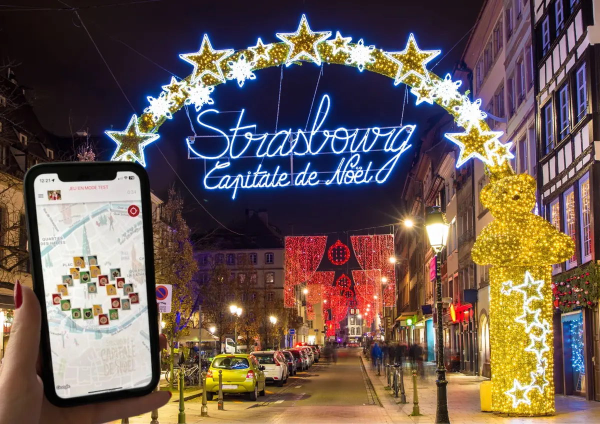 Escape game en extérieur sur le Marché de Noël de Strasbourg