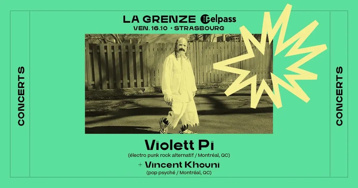 Violett Pi + Vincent Khouni en concert à La Grenze