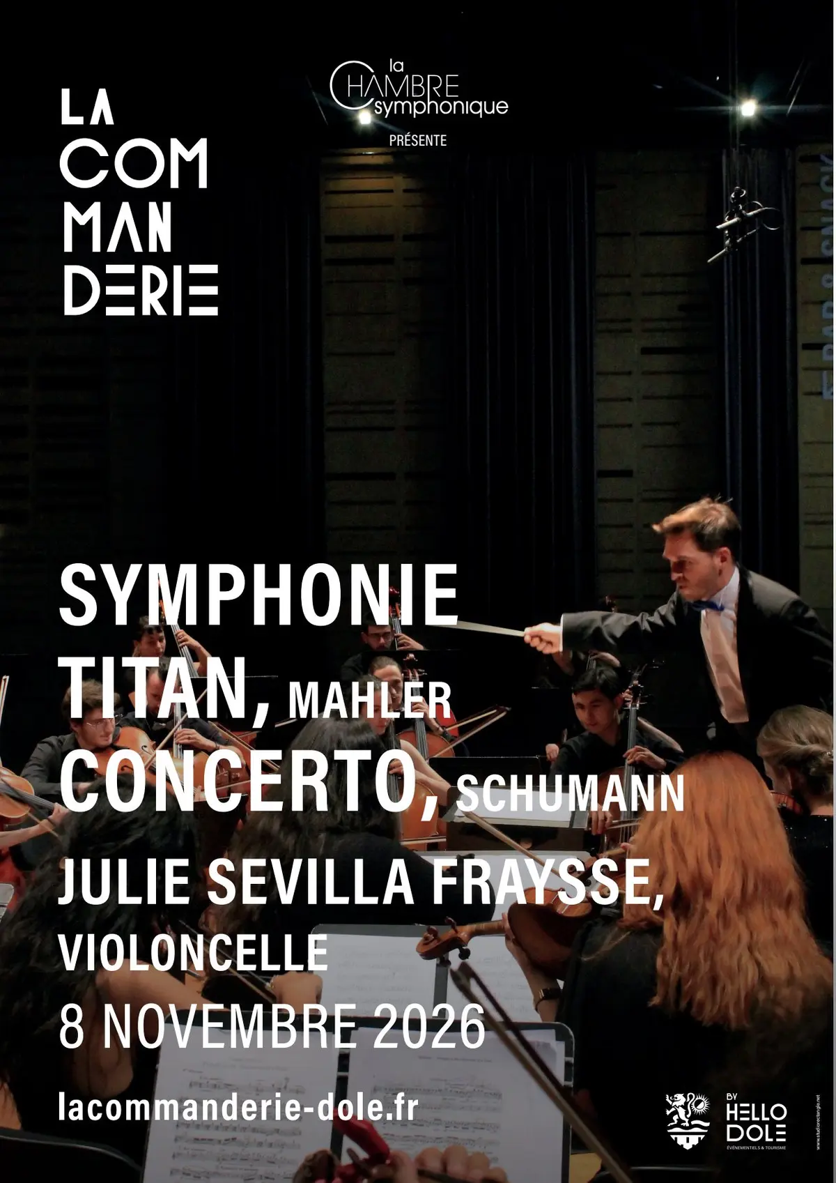 Concerto pour Violoncelle de Schumann et la symphonie N°1 de Mahler « Titan »