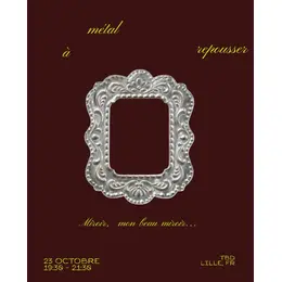 Atelier création miroir en métal À repousser au quartier général