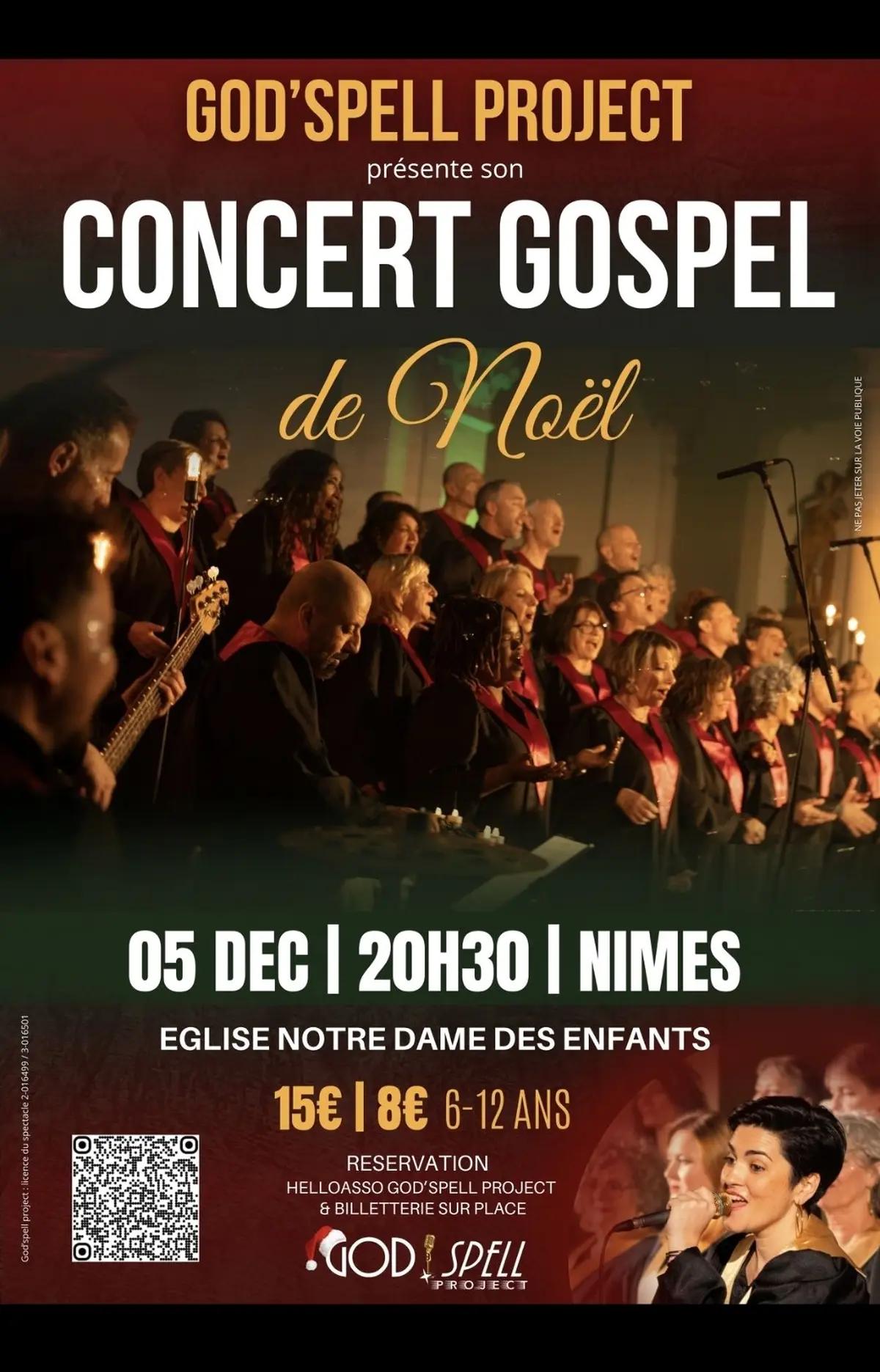 Concert Gospel de Noël 