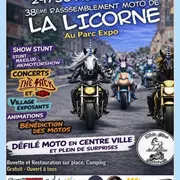 38e rassemblement moto de la Licorne