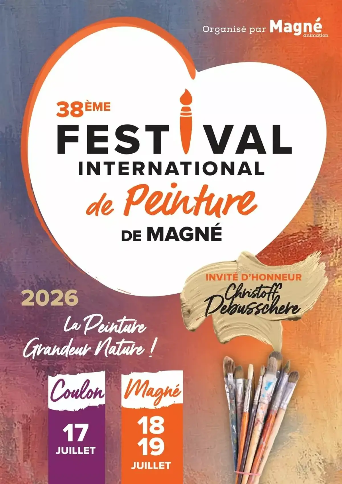 38ème édition du Festival International de peinture de Magné