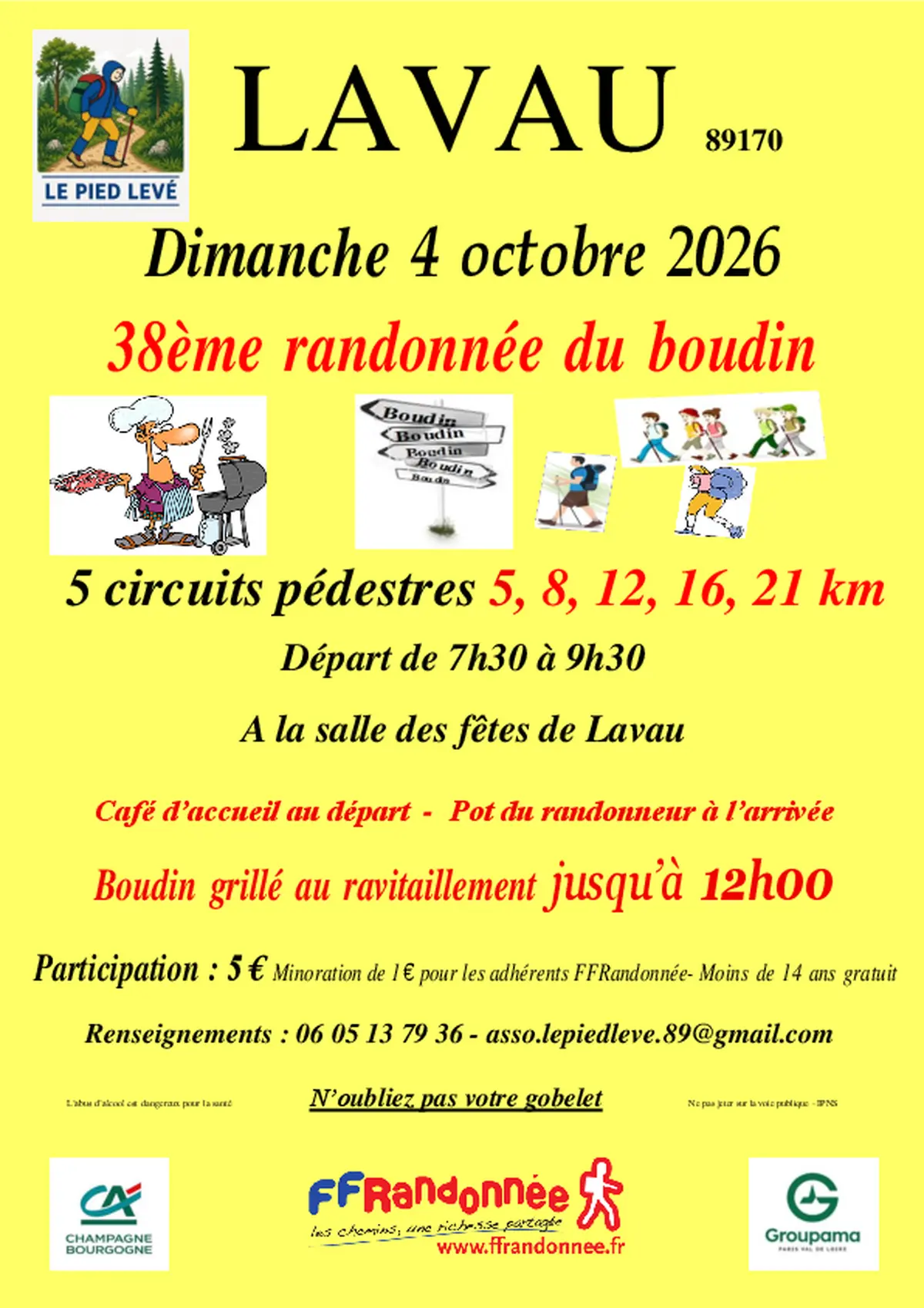 38ème Randonnée du boudin