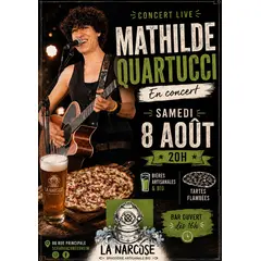 Concert live : Mathilde Quartucci à La Narcose