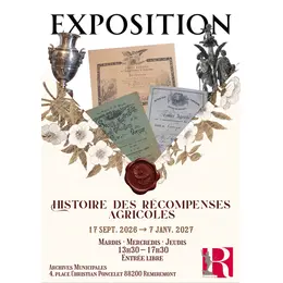Histoire des récompenses agricoles