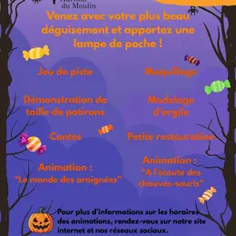 Halloween au Vivarium du Moulin