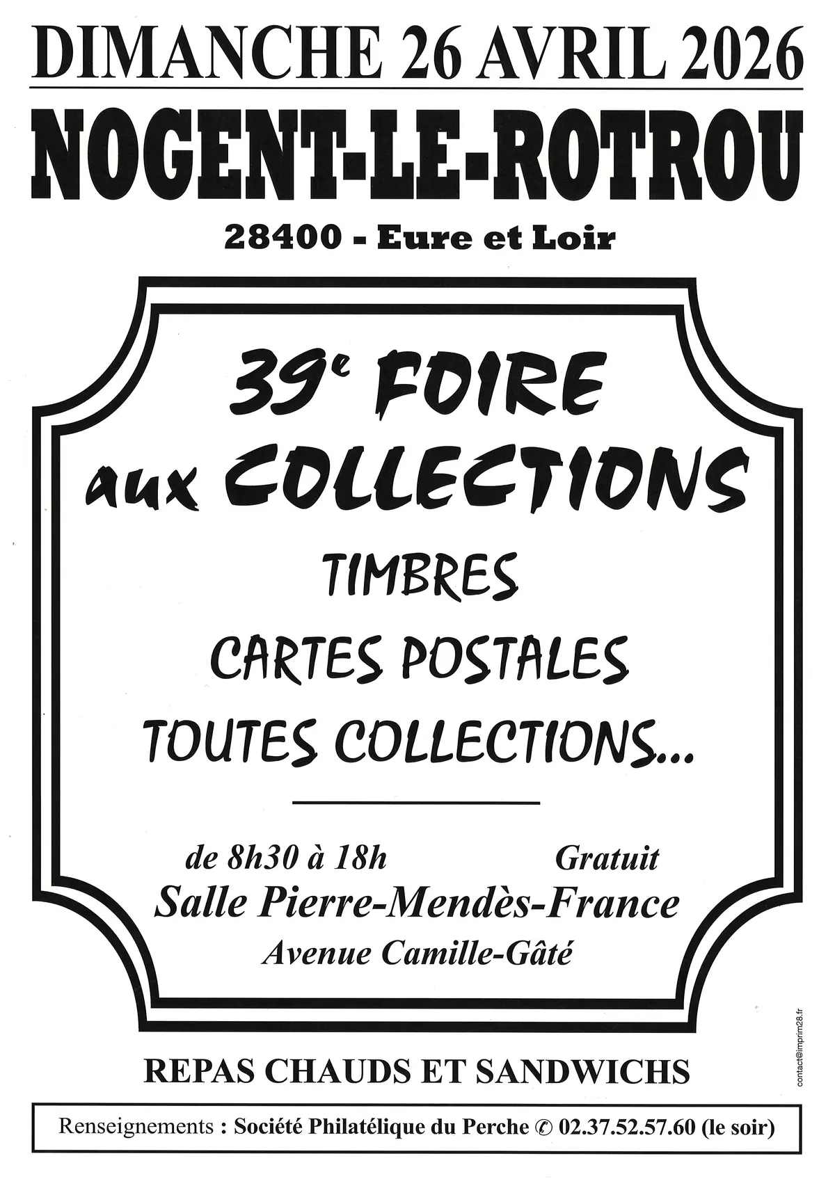 39ème Foire aux Collections ~Timbres, cartes postales..