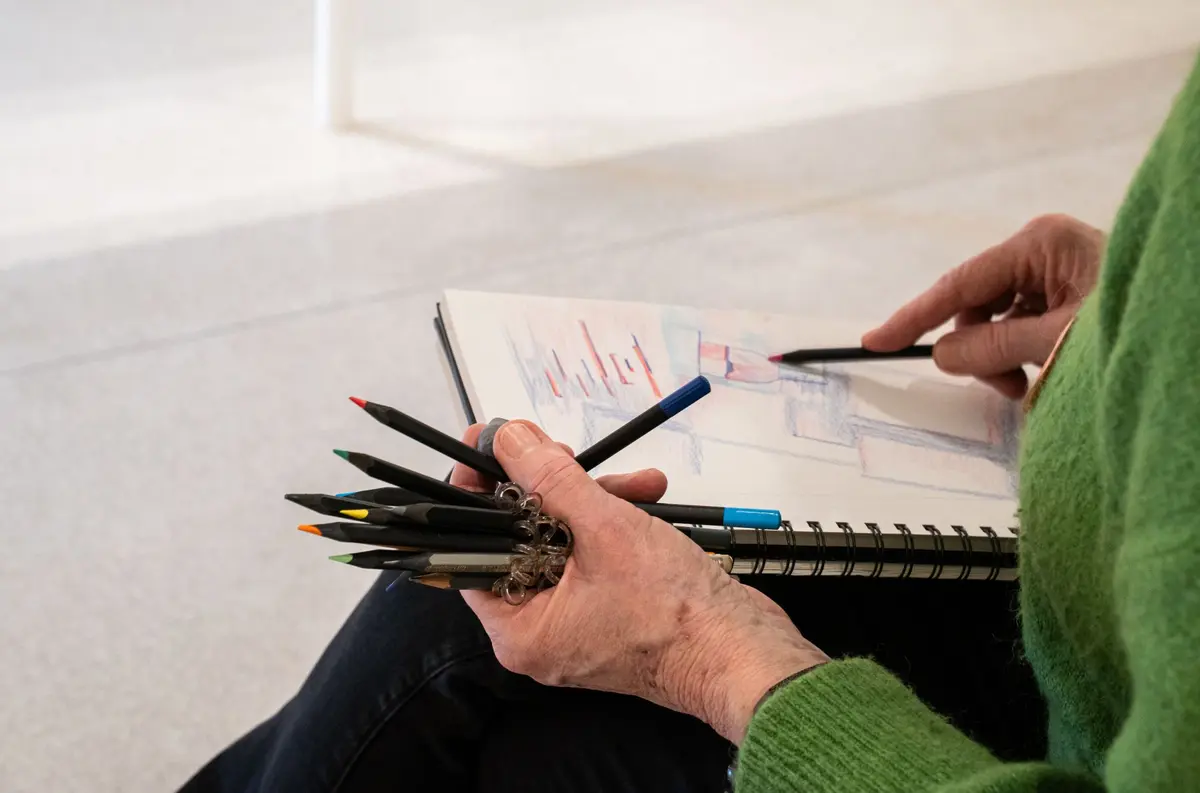 Atelier adultes : Le crayon inspiré, Conversation(s)