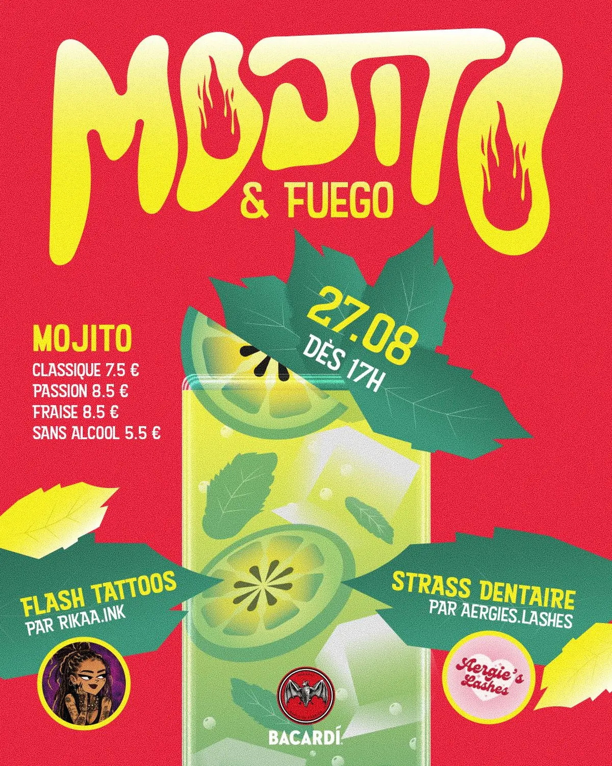 Mojito & Fuego au Coin des Kneckes !