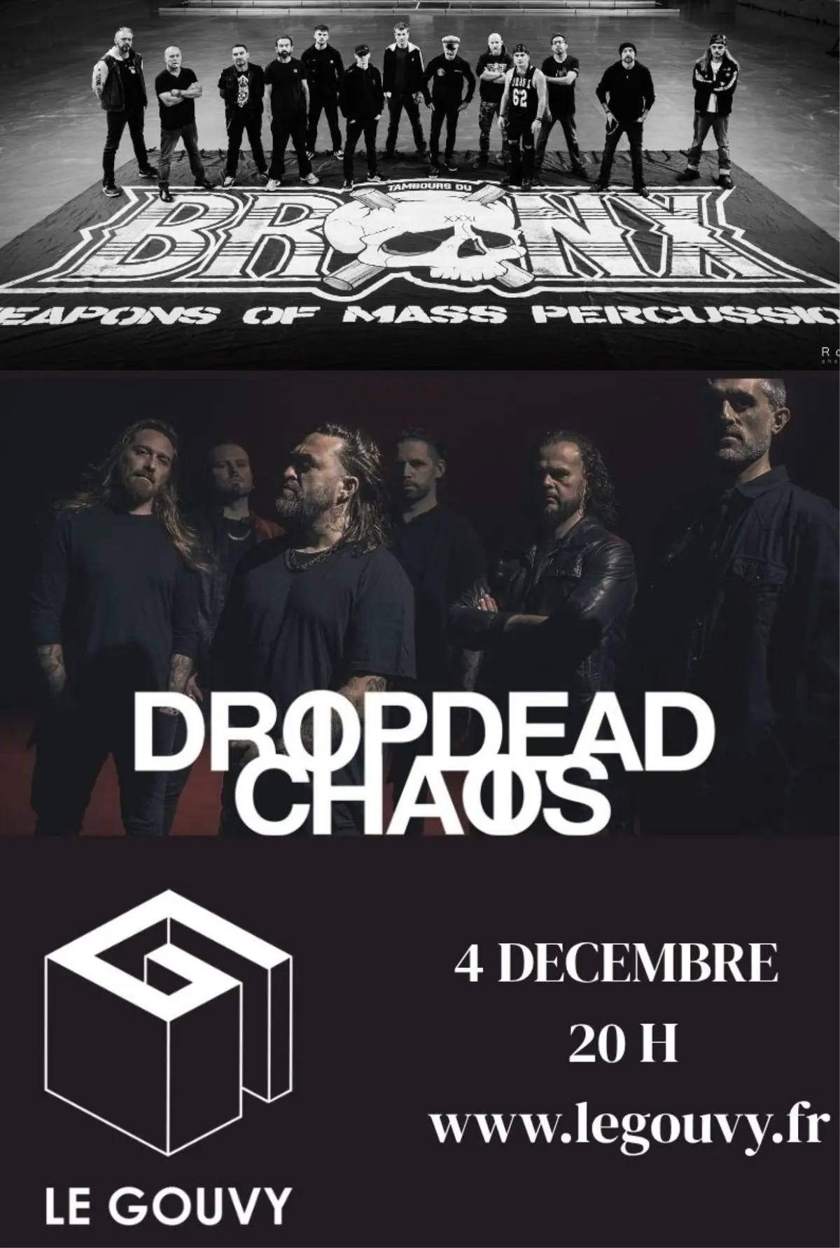 Les Tambours du Bronx Metal - Dropdead Chaos 