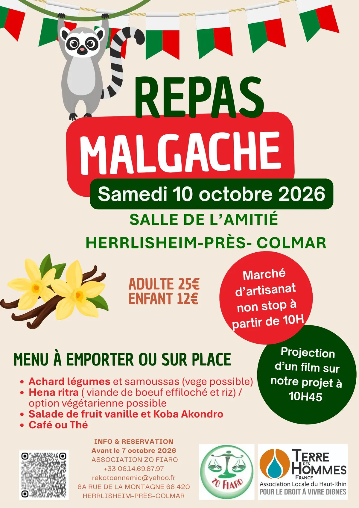 Repas Malgache Solidaire
