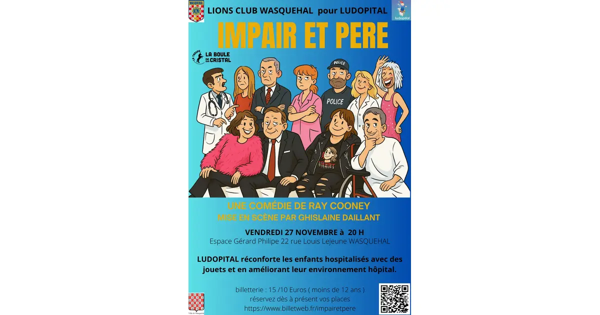 Comédie Théâtre : IMPAIR ET PERE