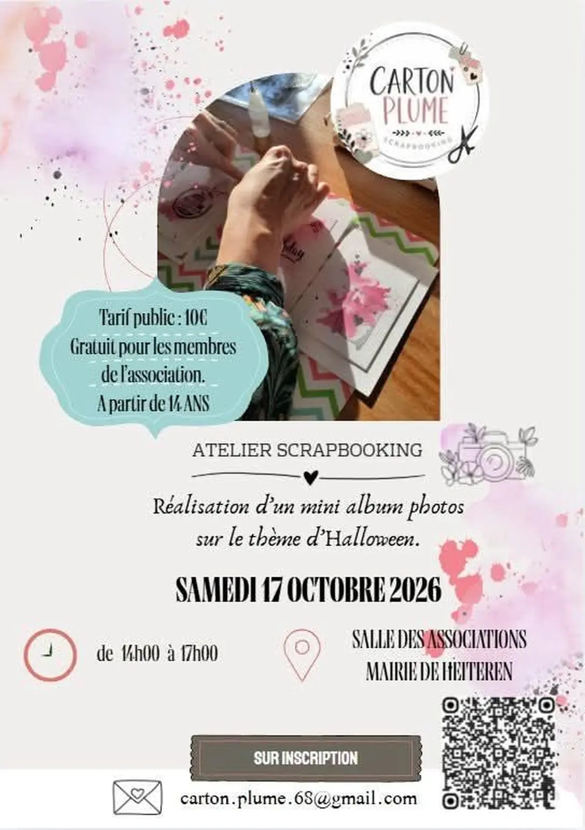 Atelier scrapbooking 