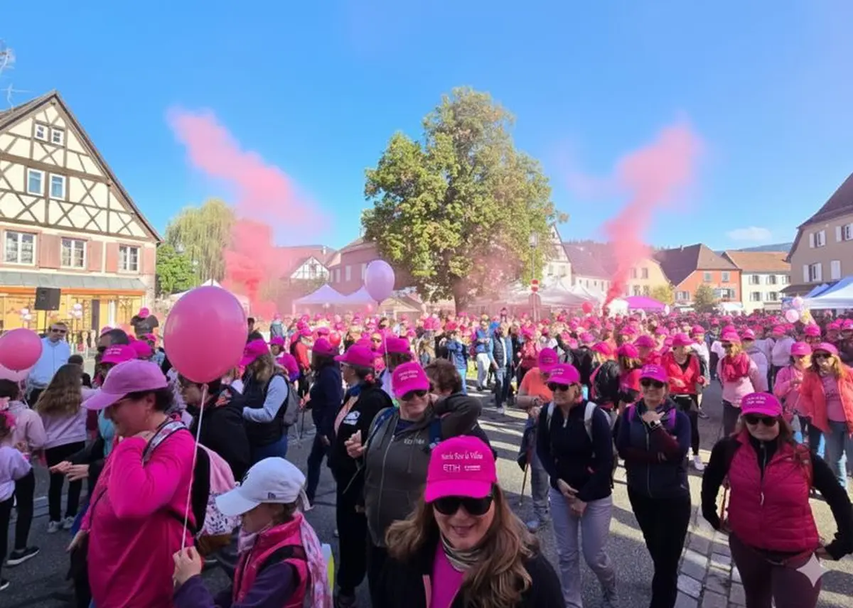 Marche rose LA VILLOISE