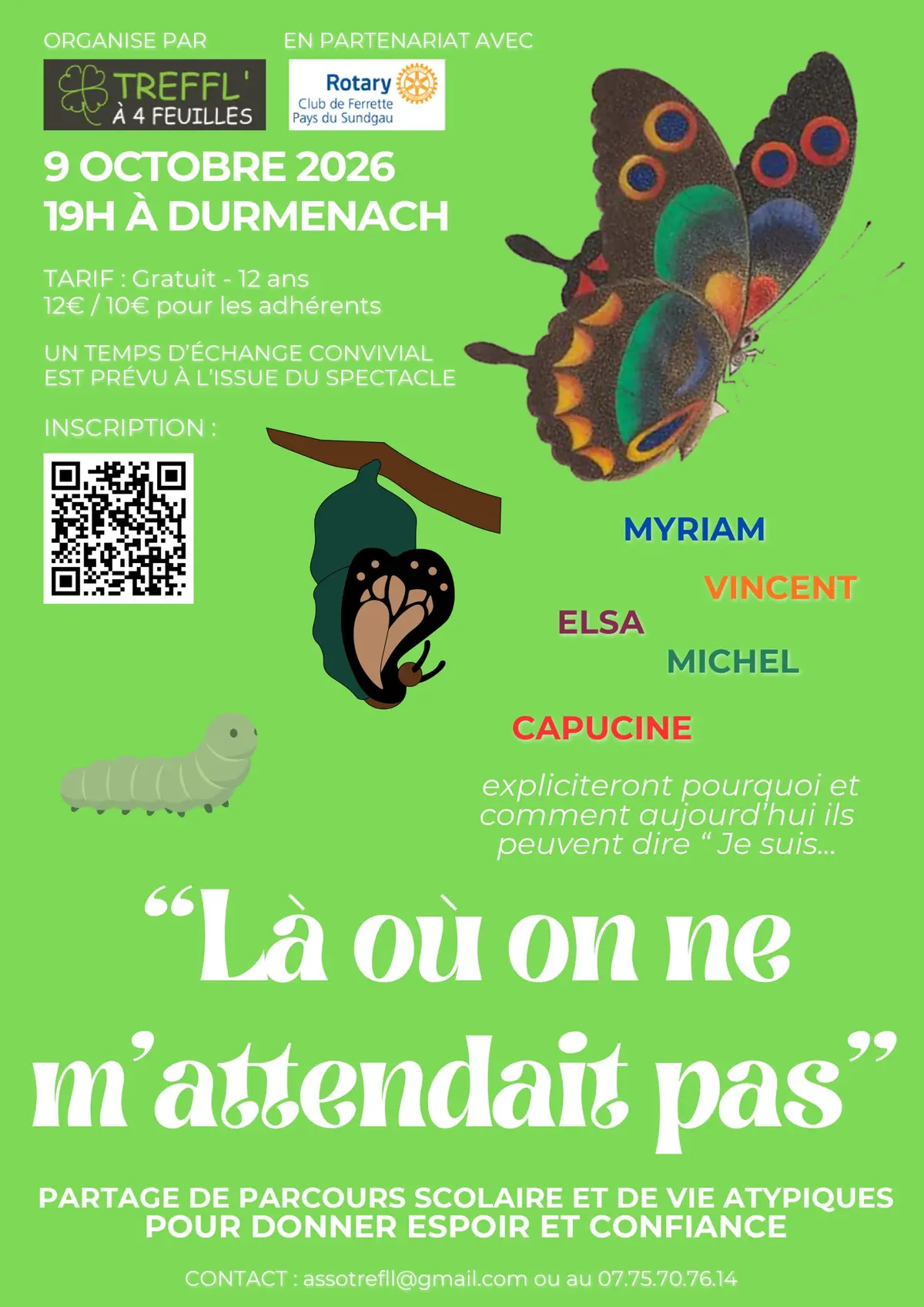 Là où on ne m'attendait pas
