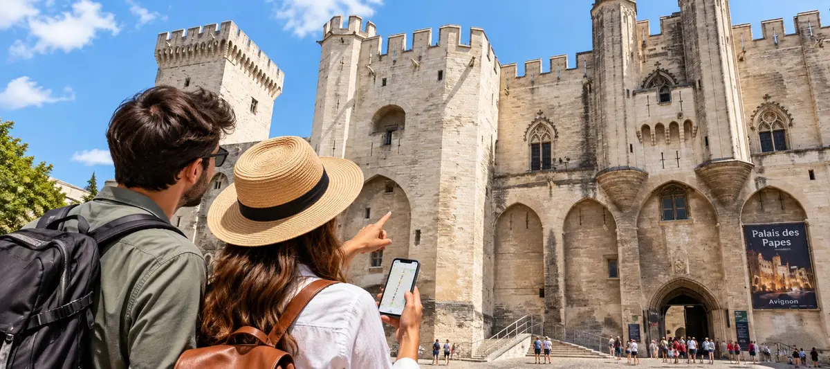 Jeu de piste Les incontournables d'Avignon - Explorano