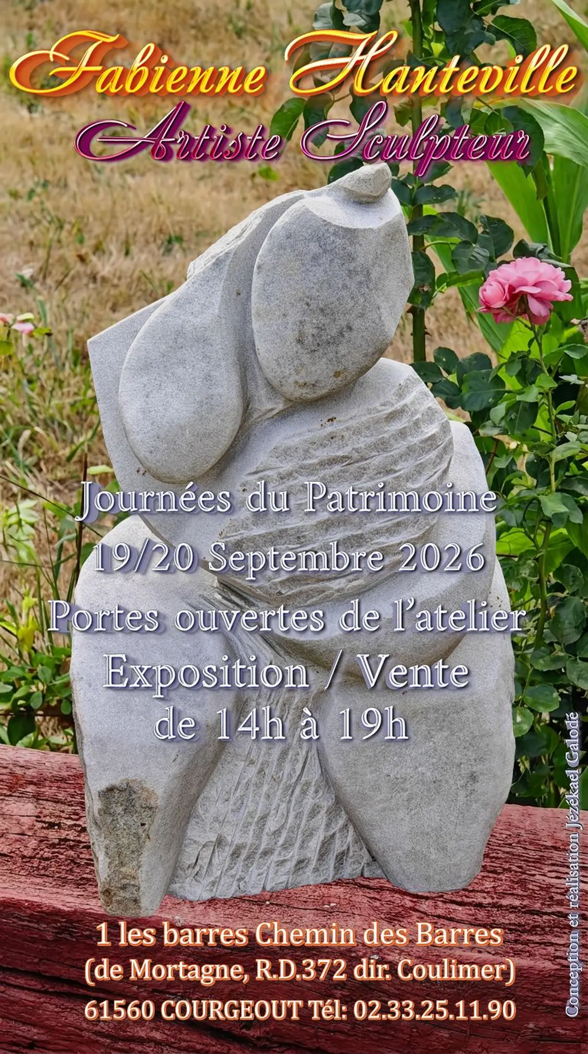 Atelier de sculpture Hanteville Fabienne