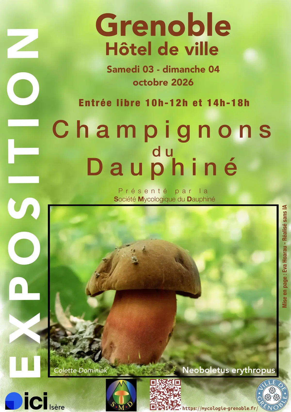 Grande exposition mycologique : Champignons du Dauphiné