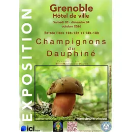 Grande exposition mycologique : Champignons du Dauphiné