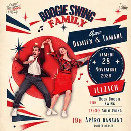 Boogie Swing Family workshops et soirée dansante avec Damien et Tamari à Illzach