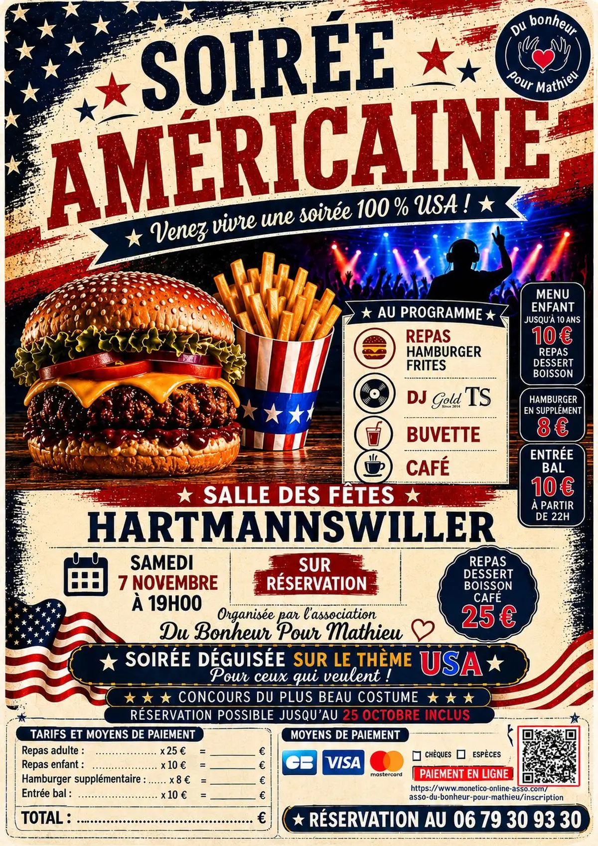 Soirée Américaine