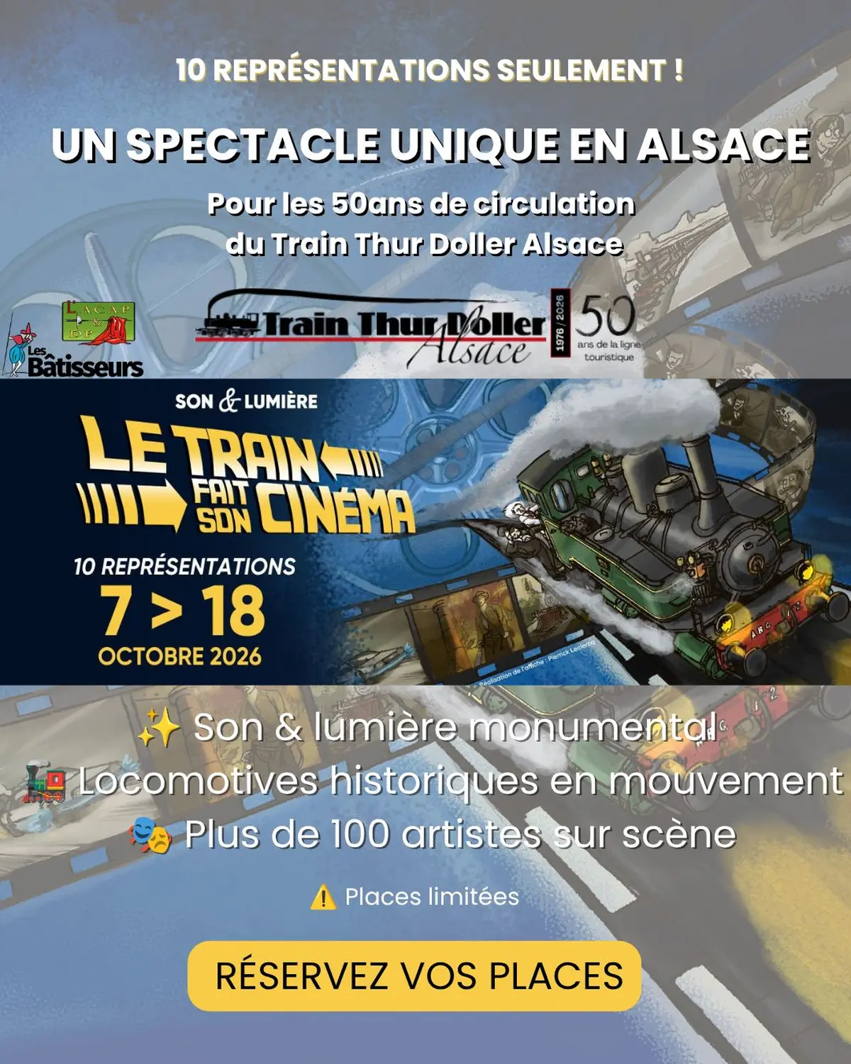 Le Train fait son cinéma
